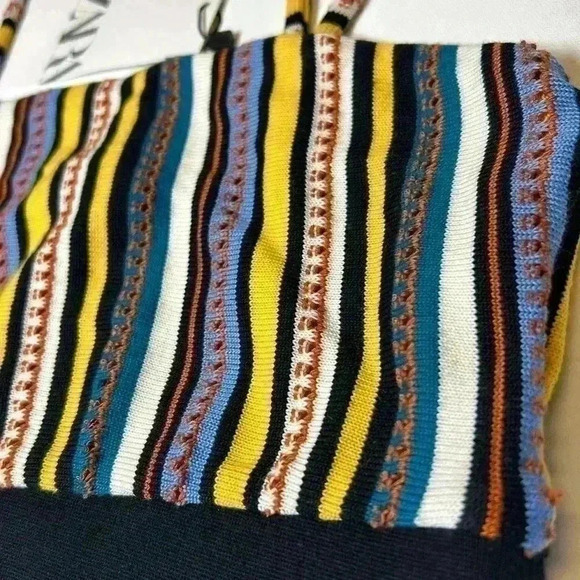 Zara Crop Top Size Small New With Tags Boho Cottage  Festival Spring Summer Vibe - Picture 2 of 10